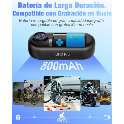 Mini cámara Vlog 4k UHD