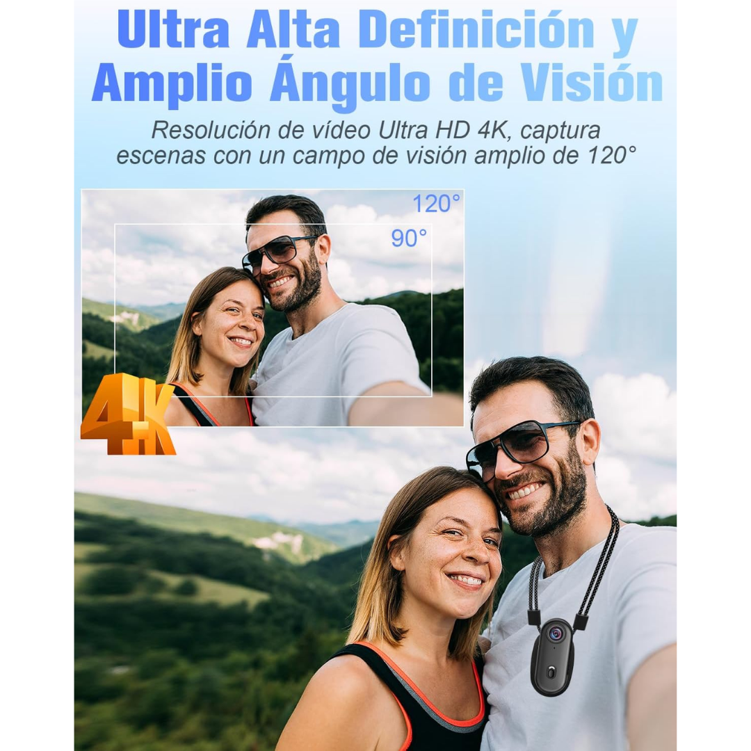 Mini cámara Vlog 4k UHD